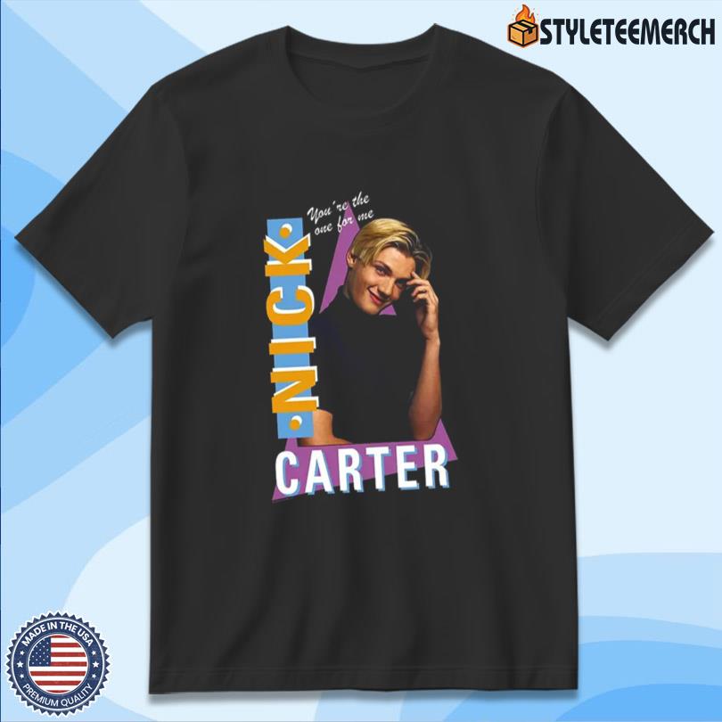 Backstreet Boys Nick Lyric Tee 10 Backstreet Boys Nick Lyric Tee