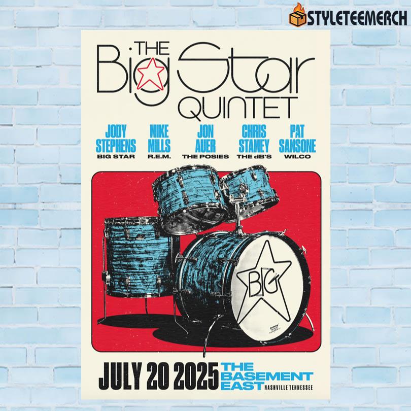 Big Star Collectible Show Poster 10 Big Star Collectible Show Poster