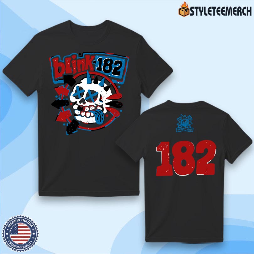 Blink-182 Skull Shirt Official 3 Blink-182 Skull Shirt Official