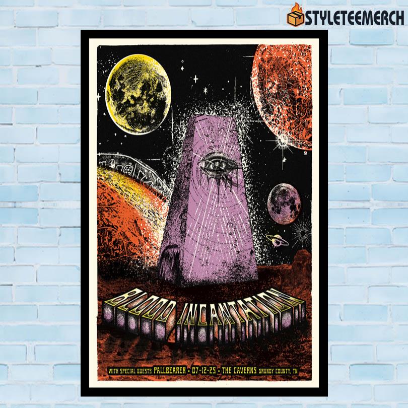 Blood Incantation The Caverns Poster 10 Blood Incantation The Caverns Poster