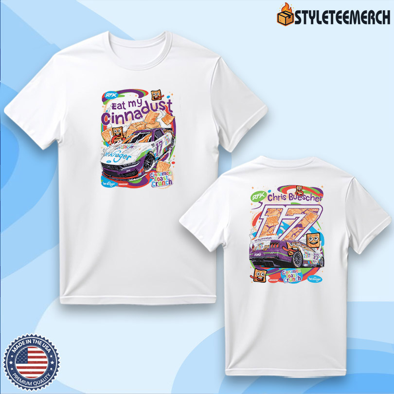 Chris Buescher Kroger Cinnamon Toast Crunch Shirt 4 Chris Buescher Kroger Cinnamon Toast Crunch Shirt