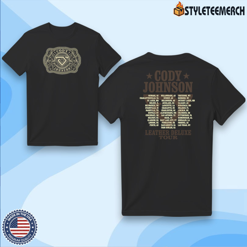 Cody Johnson Belt Buckle Tour Tee 4 Cody Johnson Belt Buckle Tour Tee