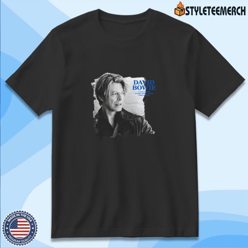 David Bowie I Can't Give Everthing Away Official Merch 10 David Bowie I Can\'t Give Everthing Away Official Merch