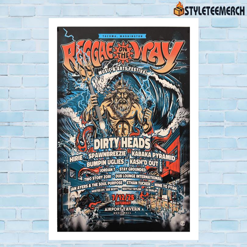 Dirty Heads Airport Tavern Music Hall July 12 2025 Poster  