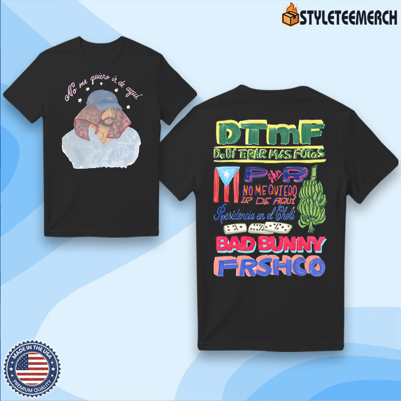 DTMF Residencia Full Tour T Shirt 4 DTMF Residencia Full Tour T Shirt