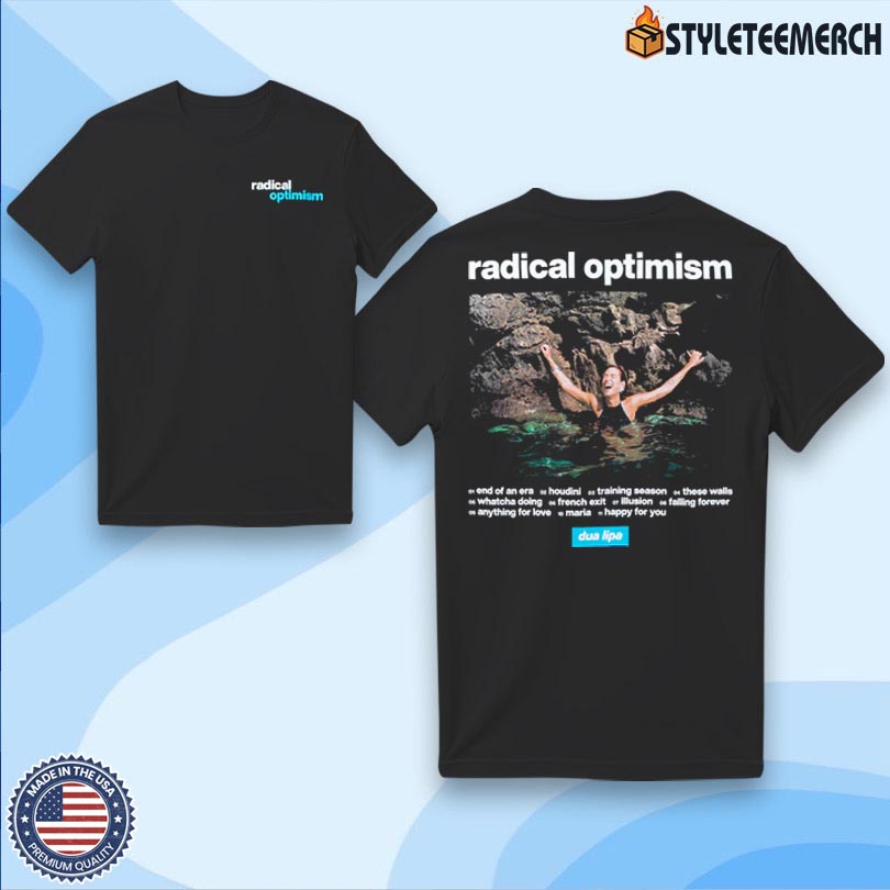 Dua Lipa Radical Optimism Tee Merch 4 Dua Lipa Radical Optimism Tee Merch