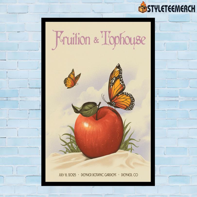 Fruition Tophouse Live At Denver Botanic Gardens 2025 Poster 10 Fruition Tophouse Live At Denver Botanic Gardens 2025 Poster