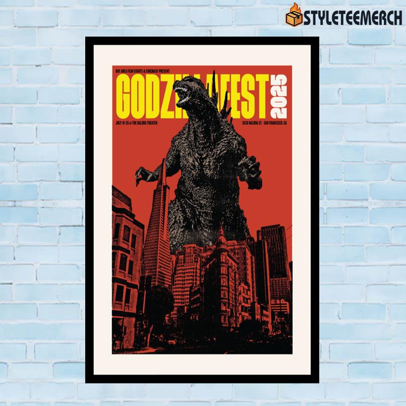 Godzillafest 2025 San Francisco Event Poster 10 Godzillafest 2025 San Francisco Event Poster
