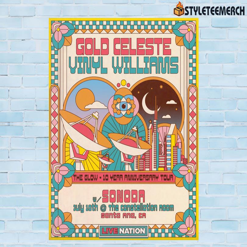 Gold Celeste Jul 10 2025 Constellation Room Santa Ana CA New Poster 10 Gold Celeste Jul 10 2025 Constellation Room Santa Ana CA New Poster