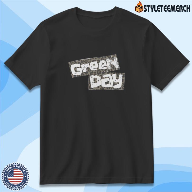 Green Day Wild Logo Shirt 10 Green Day Wild Logo Shirt