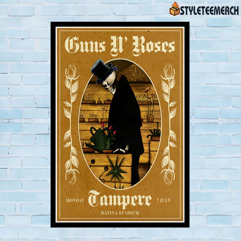 Guns N' Roses July 7 2025 Ratina Stadium Concert Poster 10 Guns N\' Roses July 7 2025 Ratina Stadium Concert Poster