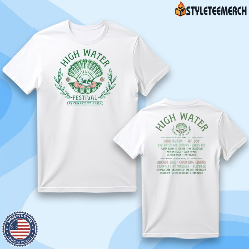 High Water Clamskull Lineup 2025 Shirt 4 High Water Clamskull Lineup 2025 Shirt