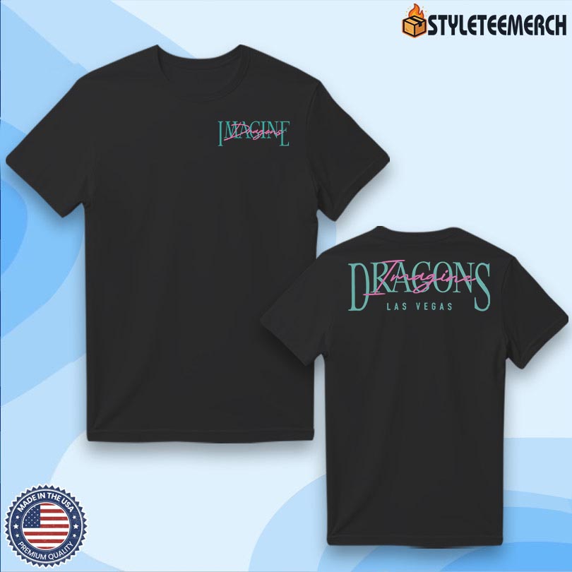 Imagine Dragons Script Logo Tee Limited