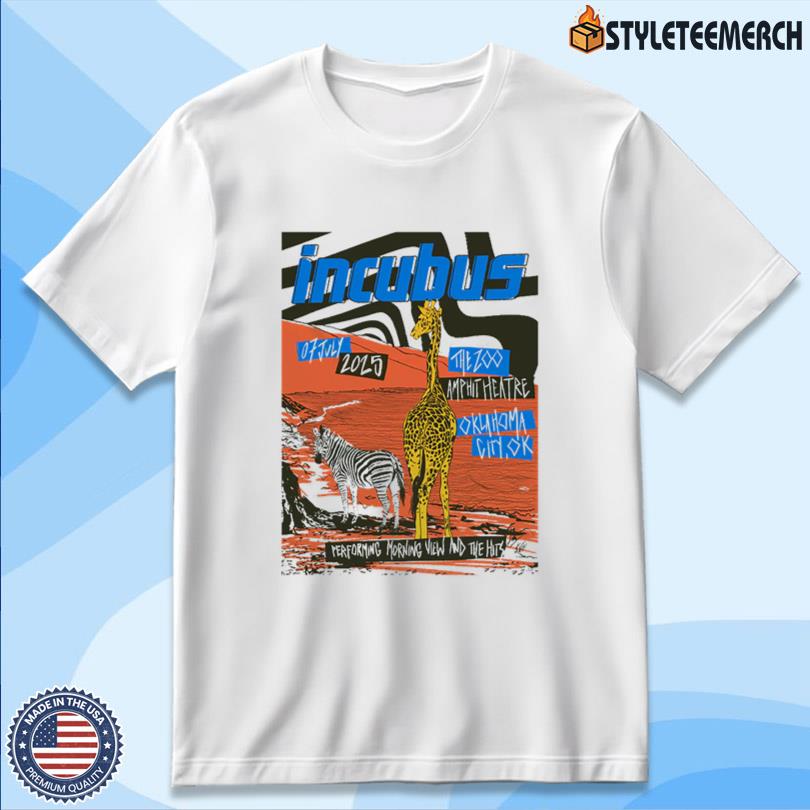 Incubus Limited Edition Oklahoma City 2025 Shirt 10 Incubus Limited Edition Oklahoma City 2025 Shirt