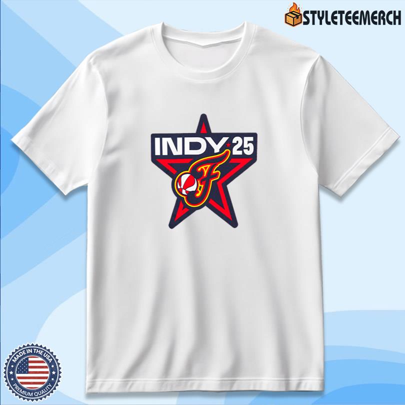 Indiana Fever Indy 25 Star Logo Tee Official 10 Indiana Fever Indy 25 Star Logo Tee Official