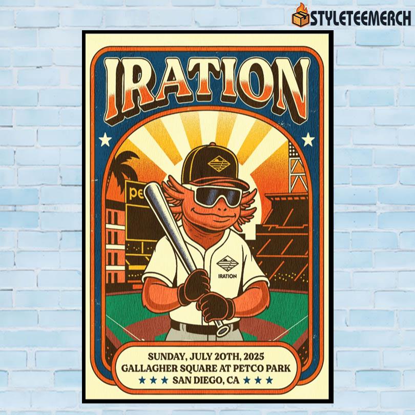 Iration July 20 2025 San Diego CA Poster 10 Iration July 20 2025 San Diego CA Poster