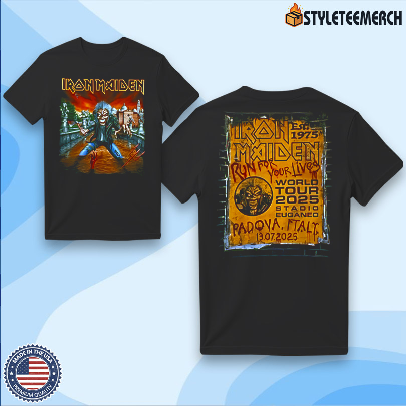 Iron Maiden Live In Padova Shirt 4 Iron Maiden Live In Padova Shirt