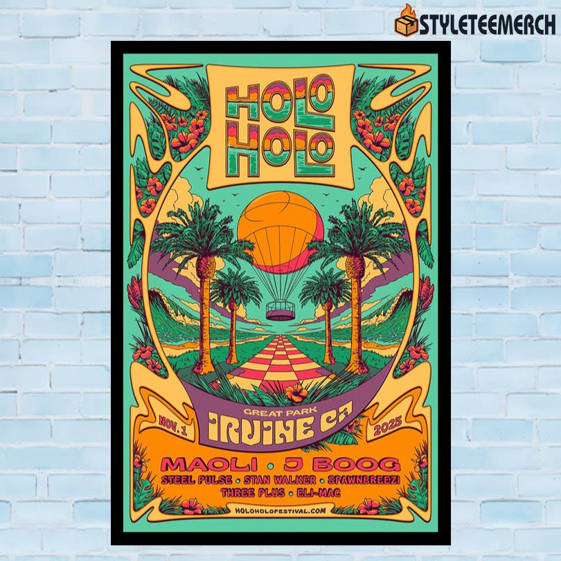 Irvine CA Concert Poster 10 Irvine CA Concert Poster
