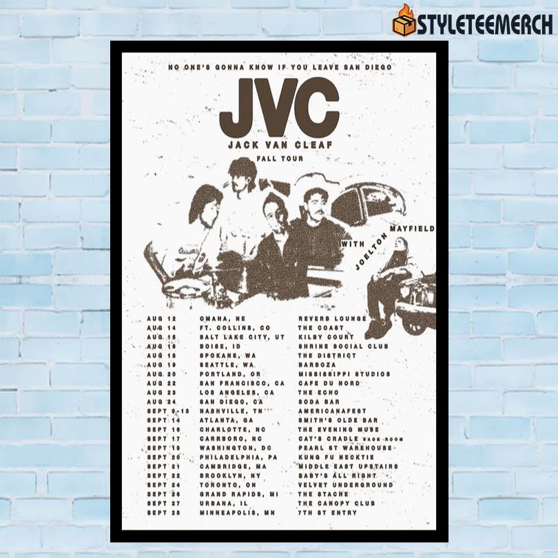 Jack Van Cleaf Fall Tour 2025 Poster 10 Jack Van Cleaf Fall Tour 2025 Poster