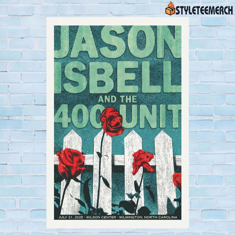 Jason Isbell And The 400 Unit Concert Poster 2025 10 Jason Isbell And The 400 Unit Concert Poster 2025