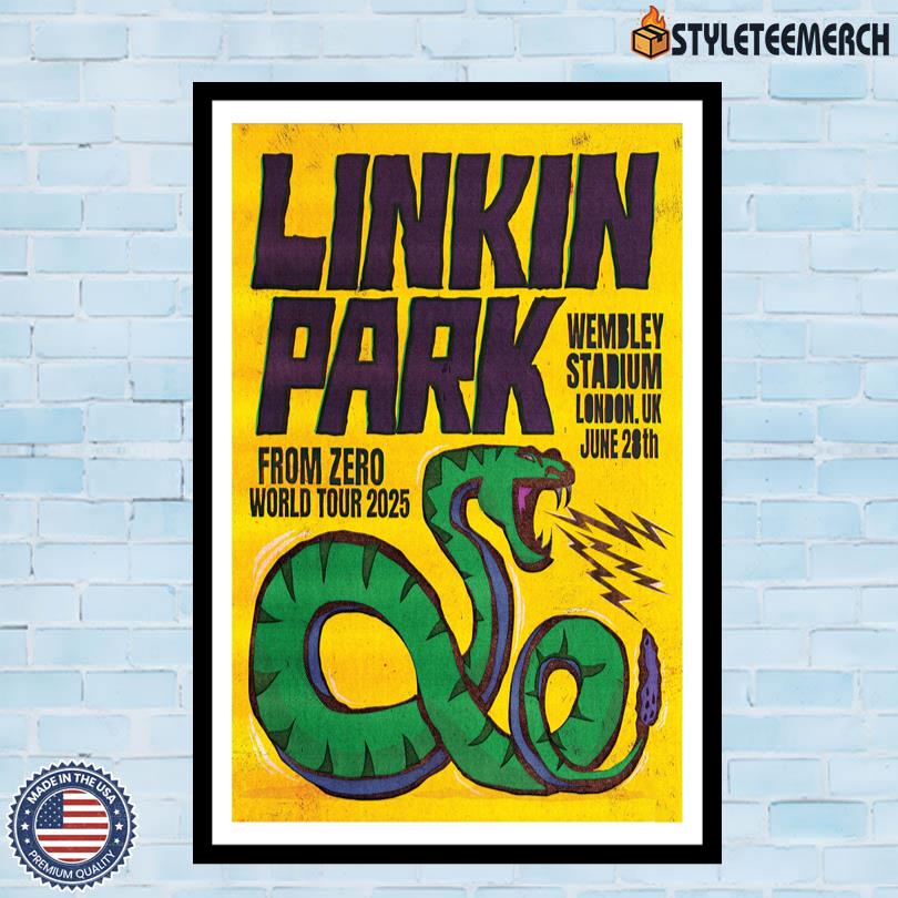 Linkin Park London, UK Poster Limited Edition 10 Linkin Park London, UK Poster Limited Edition