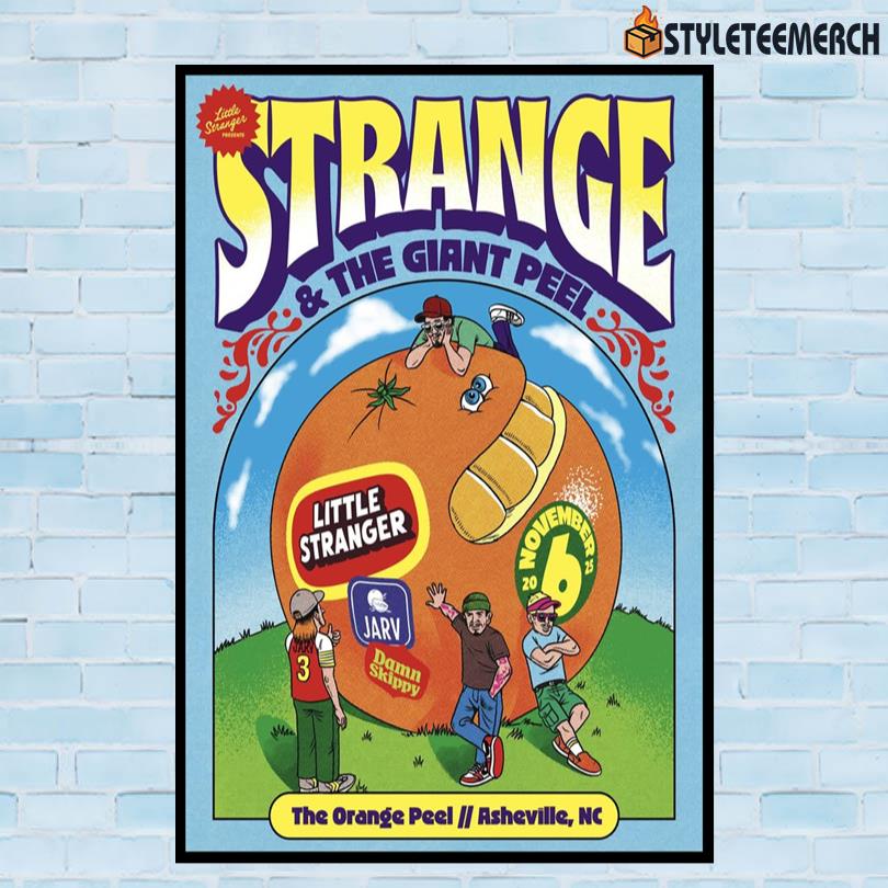 Little Stranger Jul 18 2025 Asheville NC New Concert Poster 10 Little Stranger Jul 18 2025 Asheville NC New Concert Poster