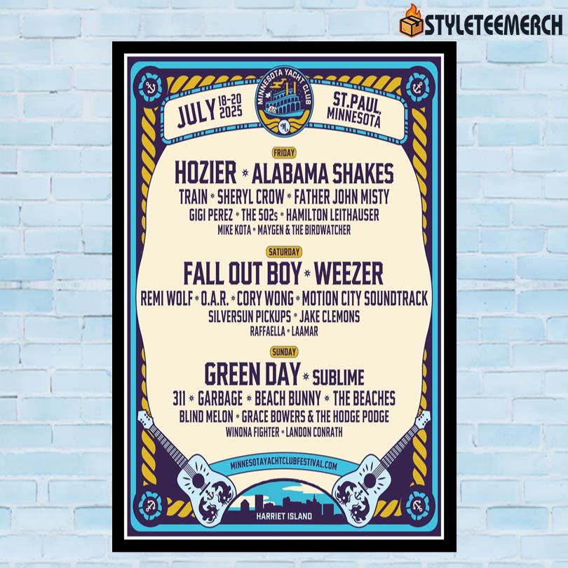 Minnesota Yacht Club Festival July 18-20 2025 Poster 10 Minnesota Yacht Club Festival July 18-20 2025 Poster