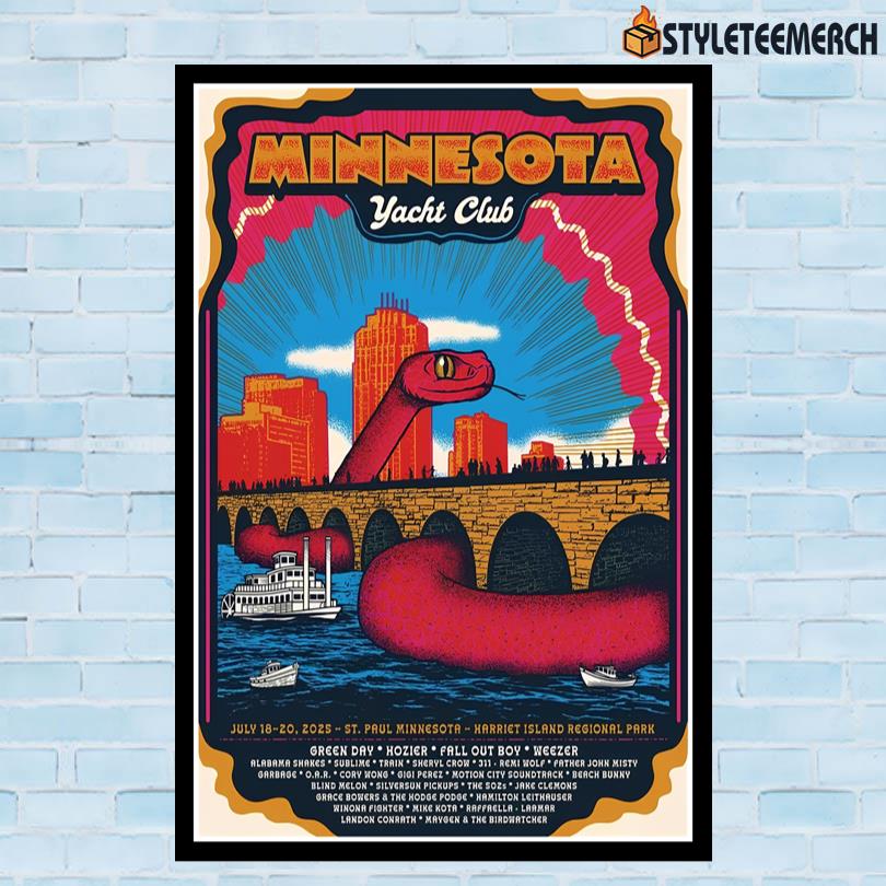 Minnesota Yacht Club July 18-20 2025 St Paul Minnesota Poster 10 Minnesota Yacht Club July 18-20 2025 St Paul Minnesota Poster