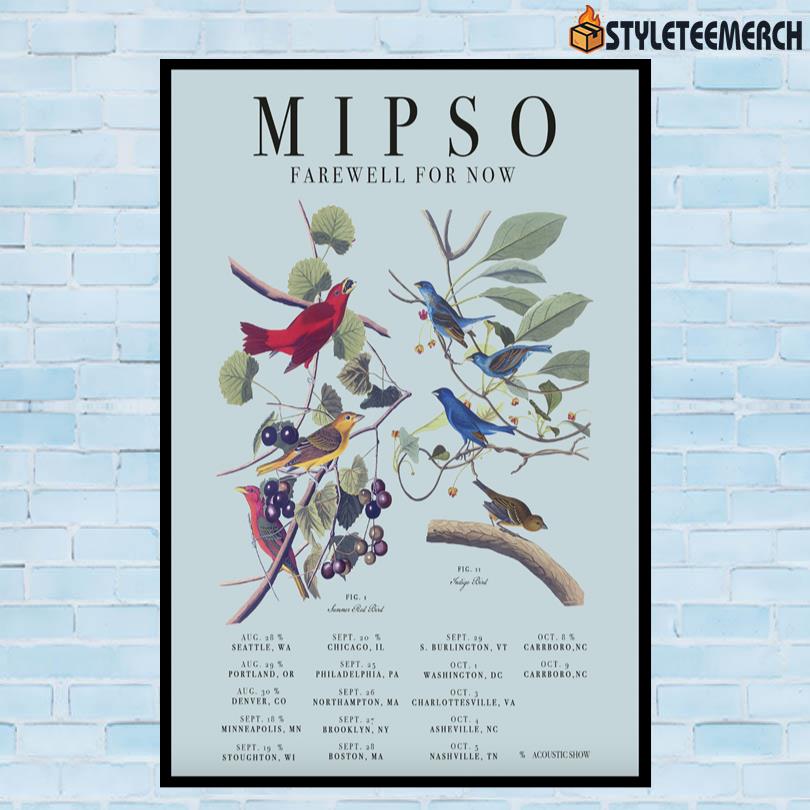 Mipso Farewell Gor Now Tour 2025 Poster 10 Mipso Farewell Gor Now Tour 2025 Poster