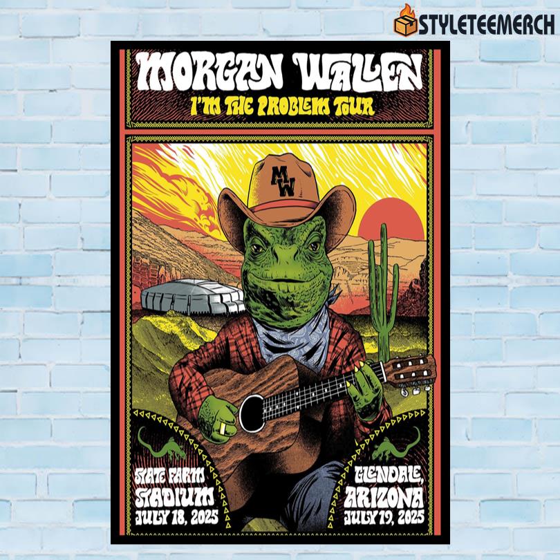 Morgan Wallen Country Concert Poster 10 Morgan Wallen Country Concert Poster