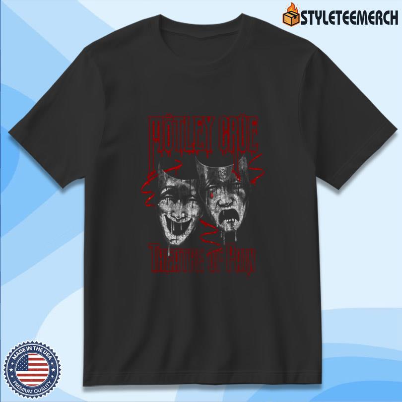Motley Crue Theatre of Pain Rustic Drip Tee