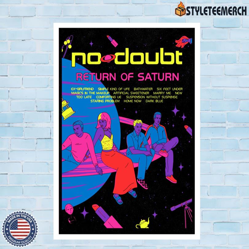 No Doubt Anniversary Poster 4 No Doubt Anniversary Poster