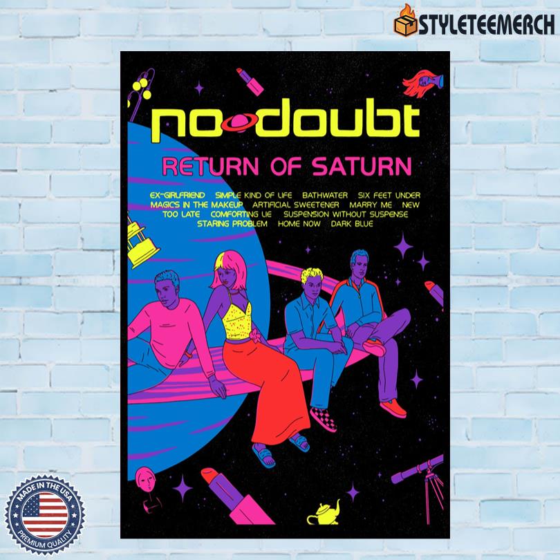 No Doubt Return Of Saturn 25th Anniversary Prints 4 No Doubt Return Of Saturn 25th Anniversary Prints