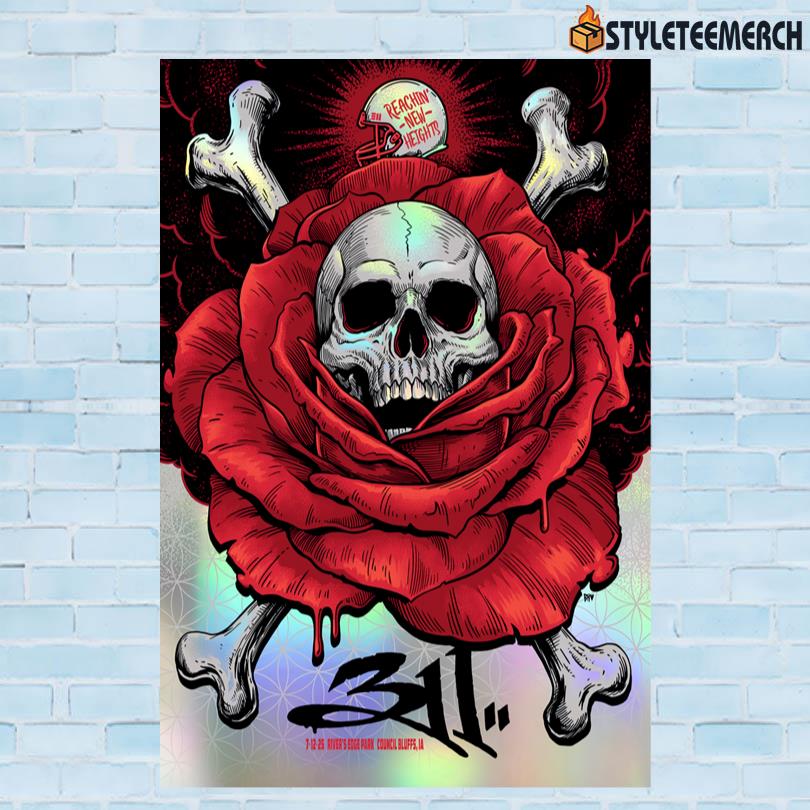 Official 311 Concert Poster 2025 10 Official 311 Concert Poster 2025