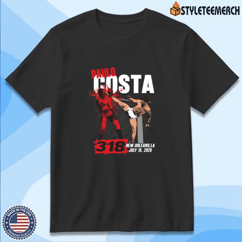 Paulo Costa 318 Cage Merch 10 Paulo Costa 318 Cage Merch