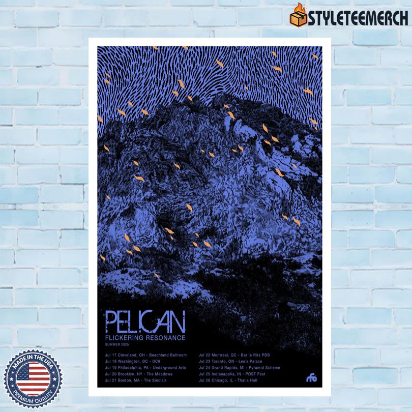 Pelican Summer Tour 2025 Poster 10 Pelican Summer Tour 2025 Poster