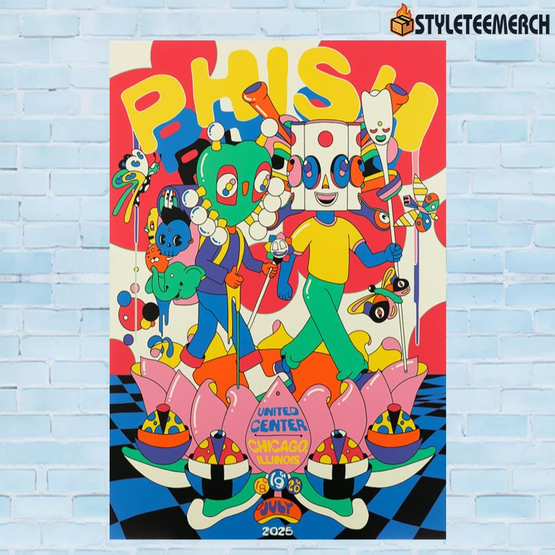 Phish Summer Tour Poster 10 Phish Summer Tour Poster