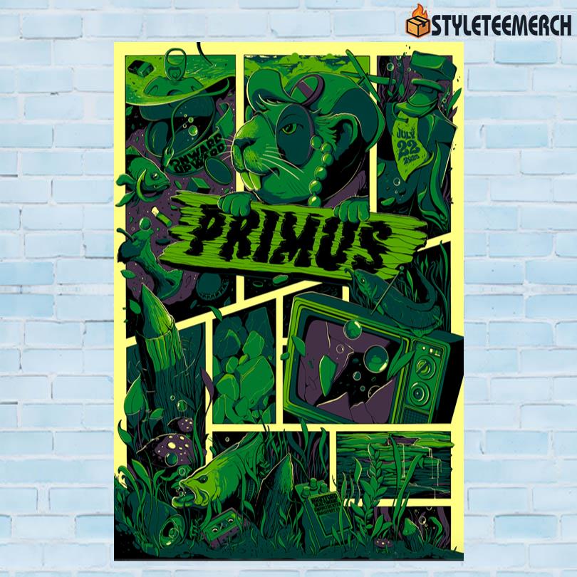 Primus Connecticut Show Poster 10 Primus Connecticut Show Poster