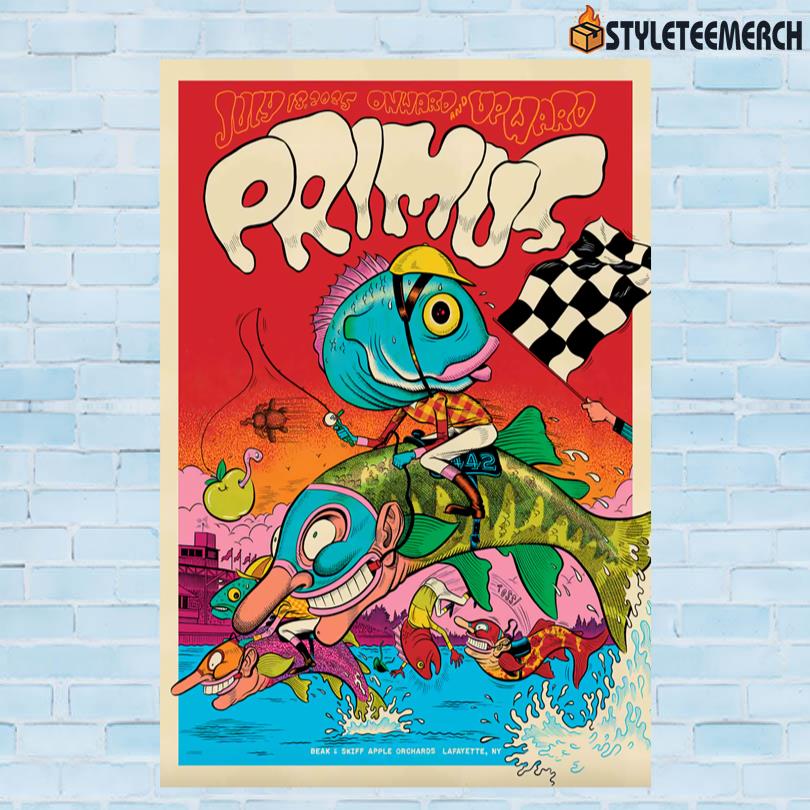 Primus Jul 18 2025 Beak & Skiff Apple Orchards LaFayette NY Poster 10 Primus Jul 18 2025 Beak & Skiff Apple Orchards LaFayette NY Poster