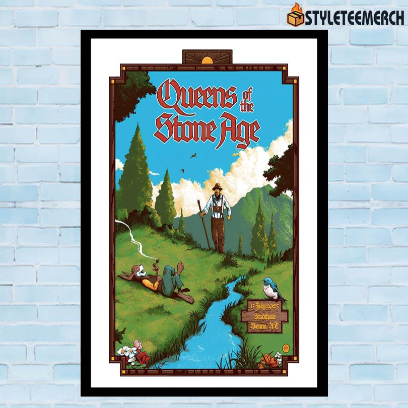 Queens Of The Stone Age July 13 2025 Poster 10 Queens Of The Stone Age July 13 2025 Poster