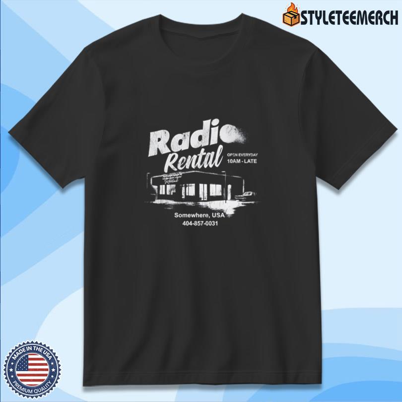 Radio Rental Podcast Shirt 10 Radio Rental Podcast Shirt
