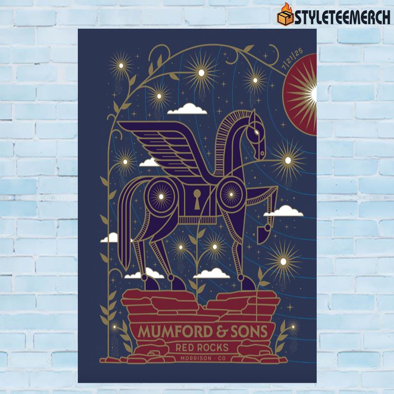 Red Rocks Morrison CO Concert Poster 10 Red Rocks Morrison CO Concert Poster