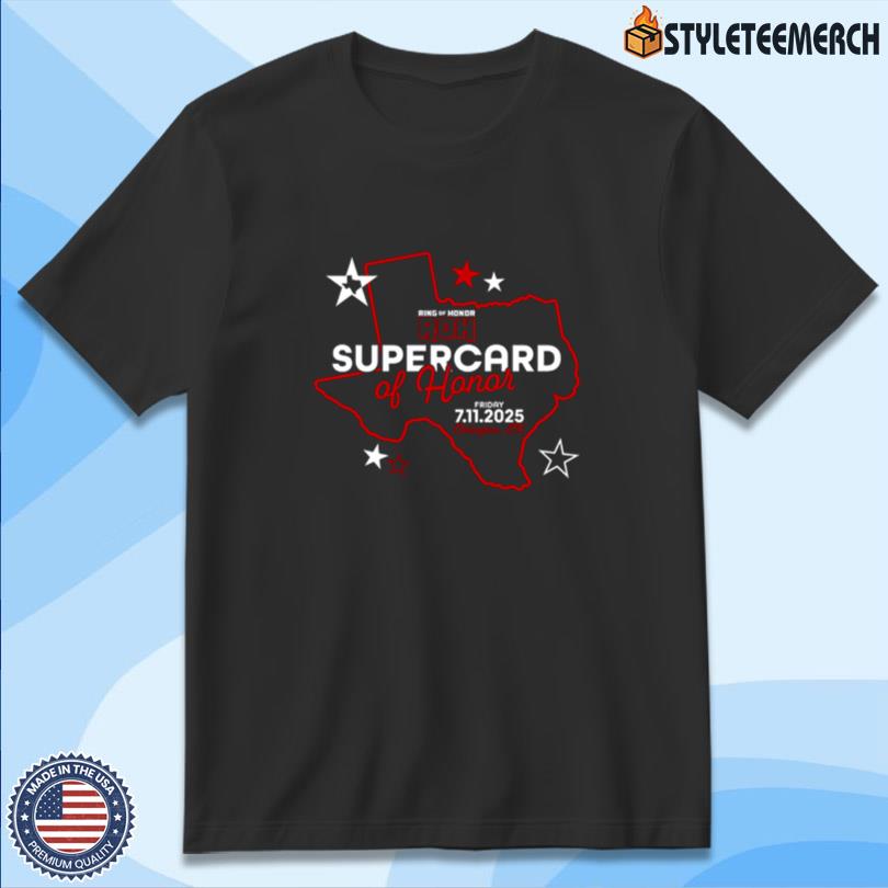 ROH Supercard of Honor 2025 Comfort Colors Soft Heavyweight Event Tee 10 ROH Supercard of Honor 2025 Comfort Colors Soft Heavyweight Event Tee