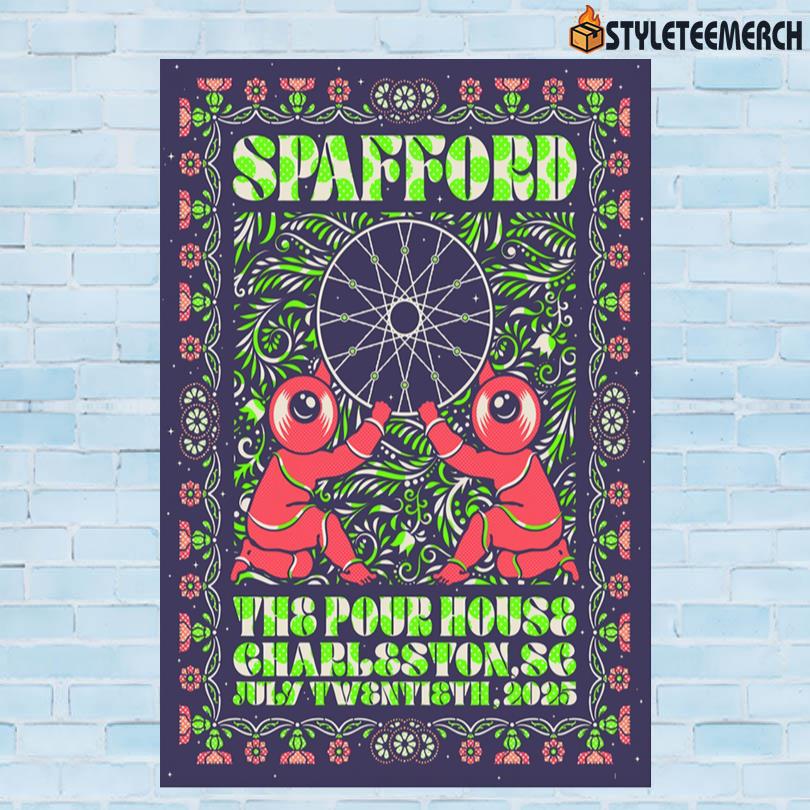Spafford Limited Edition Tour Poster 10 Spafford Limited Edition Tour Poster