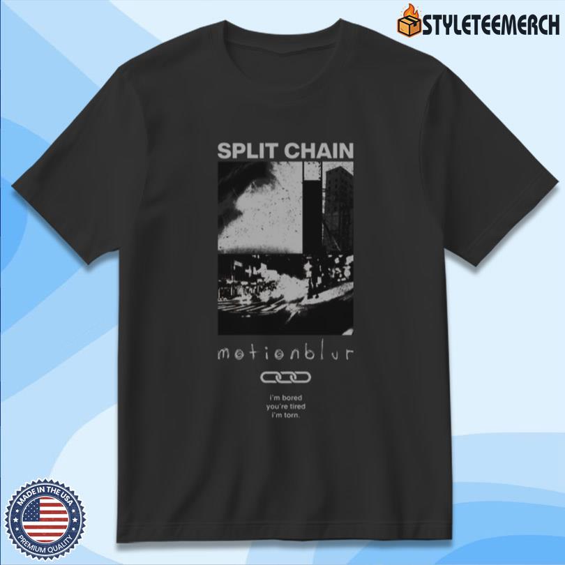 Split Chain Motionblur Tee New 10 Split Chain Motionblur Tee New