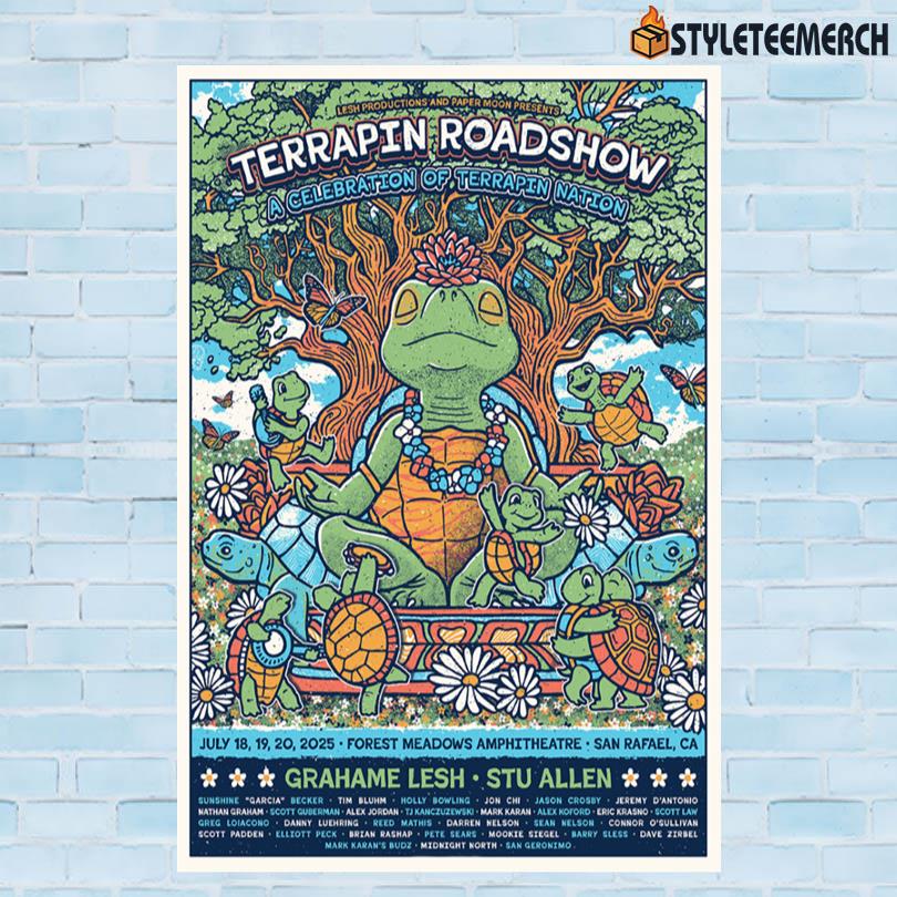Terrapin Crossroads Summer Show Poster 10 Terrapin Crossroads Summer Show Poster