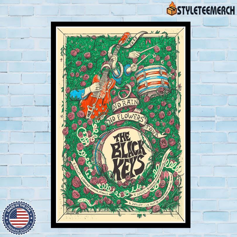The Black Key July 4-5-6 2025 Poster Limited Edition 4 The Black Key July 4-5-6 2025 Poster Limited Edition