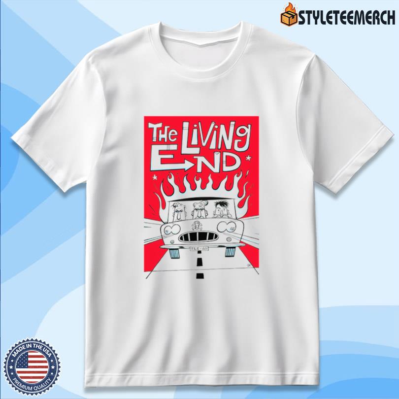 The Living End Cartoon Car Tour T Shirt 10 The Living End Cartoon Car Tour T Shirt