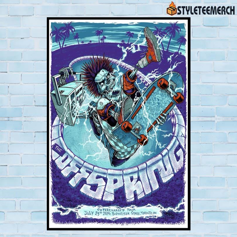 The Offspring Toronto Concert Poster 2025 10 The Offspring Toronto Concert Poster 2025