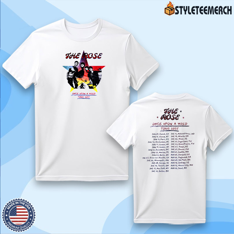 The Rose Tour 2025 Shirt 4 The Rose Tour 2025 Shirt